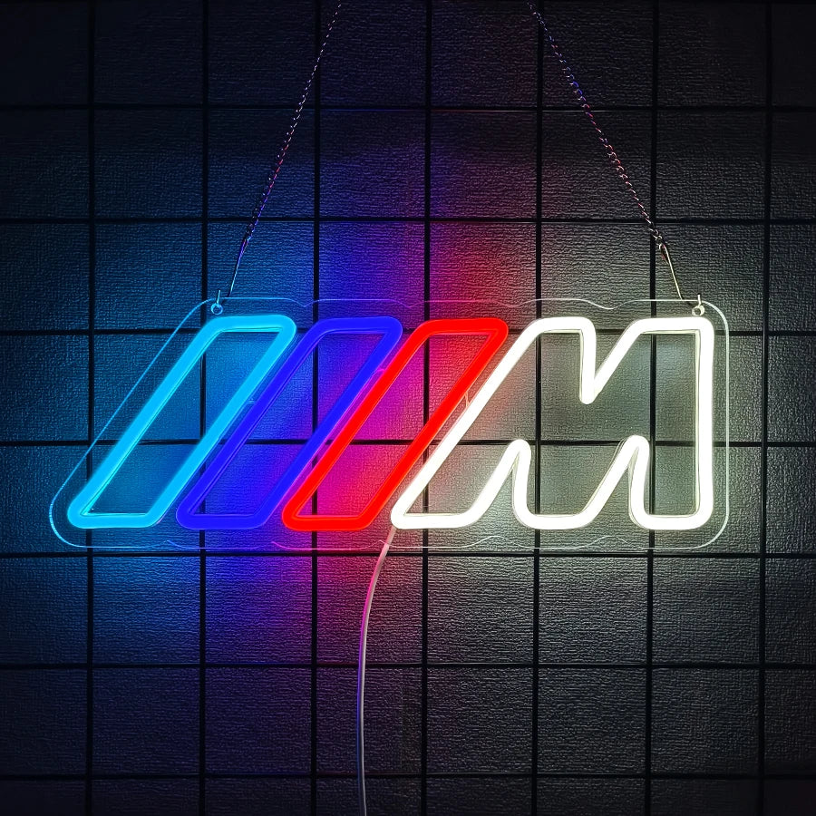 M-Power Neon™ – Letrero LED Logo BMW M