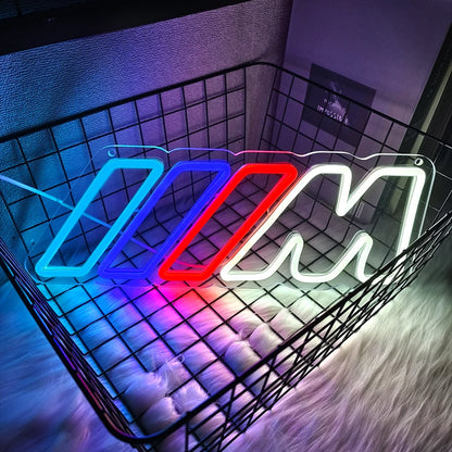 M-Power Neon™ – Letrero LED Logo BMW M