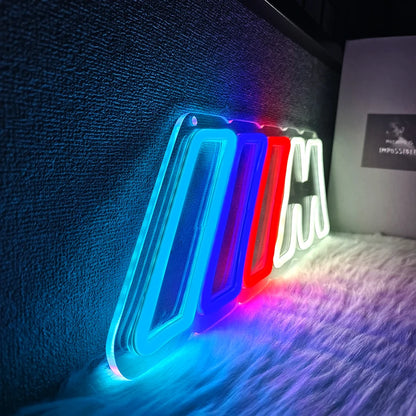 M-Power Neon™ – Letrero LED Logo BMW M
