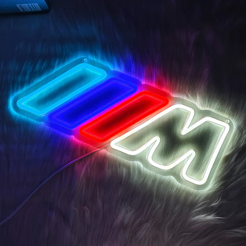 M-Power Neon™ – Letrero LED Logo BMW M